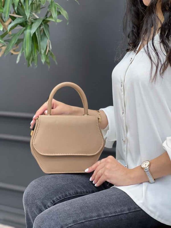 کیف دسته دار شش ضلعی کد 3460